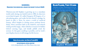 Read more about the article Blue Flame, Tiny Stars: Now Available on DriveThruRPG